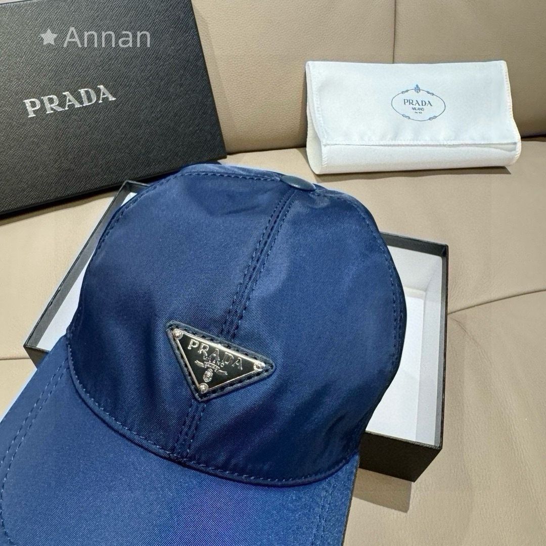 【未使用品】最終値下げ新品！新品 PRADA プラダ キャップ 帽子 メンズ レディース ユニセックス