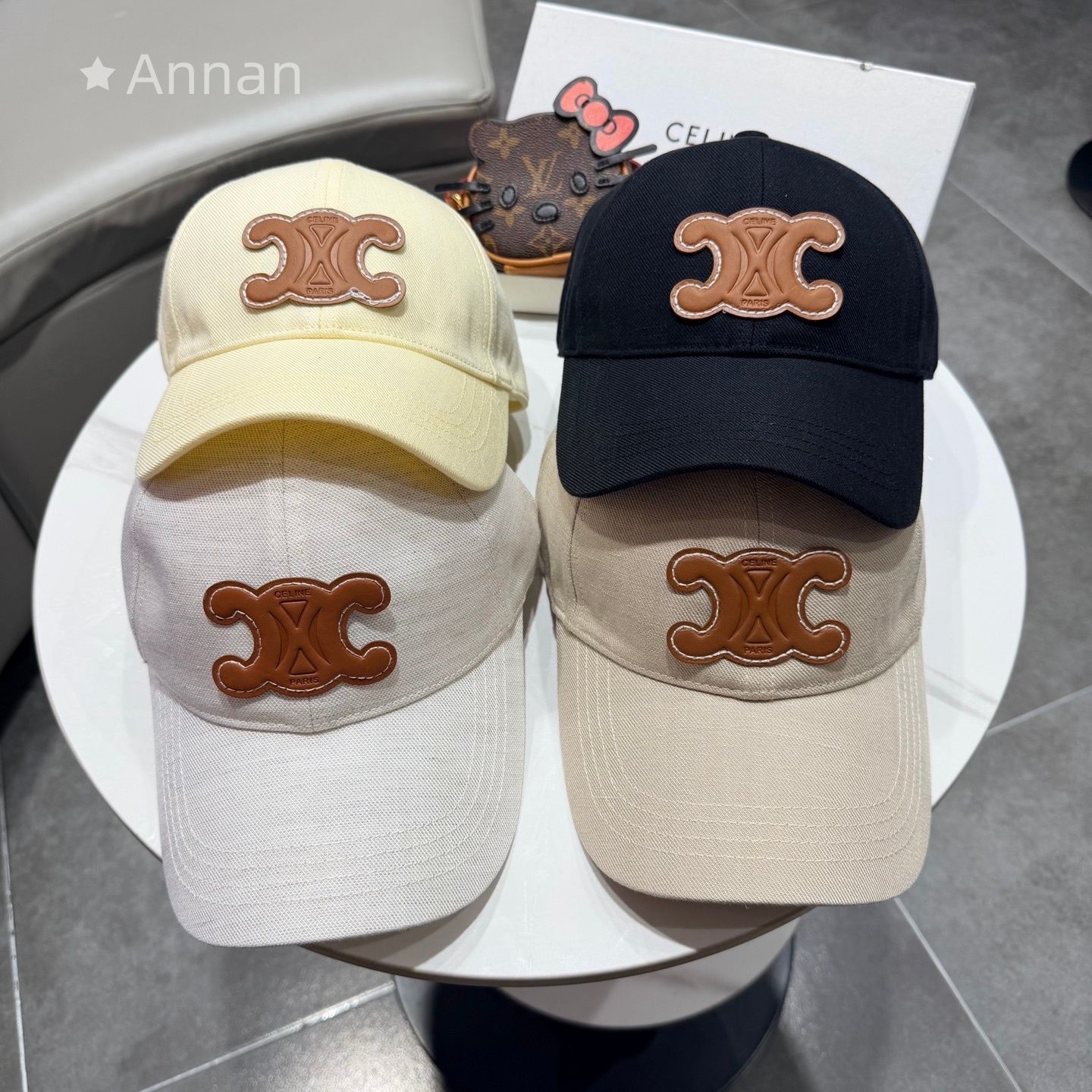 即完売 本日特価 超美品新品 CELINE セリーヌ キャップ 帽子 メンズ レディース ユニセックス｜詳細画像