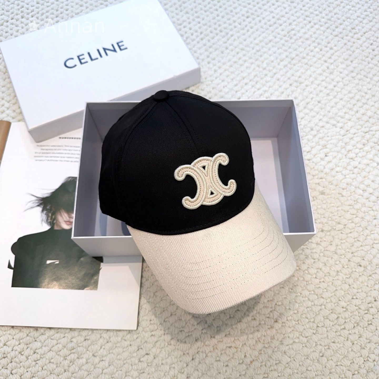 高級美品 状態良 新品 CELINE セリーヌ キャップ 帽子 メンズ レディース ユニセックス