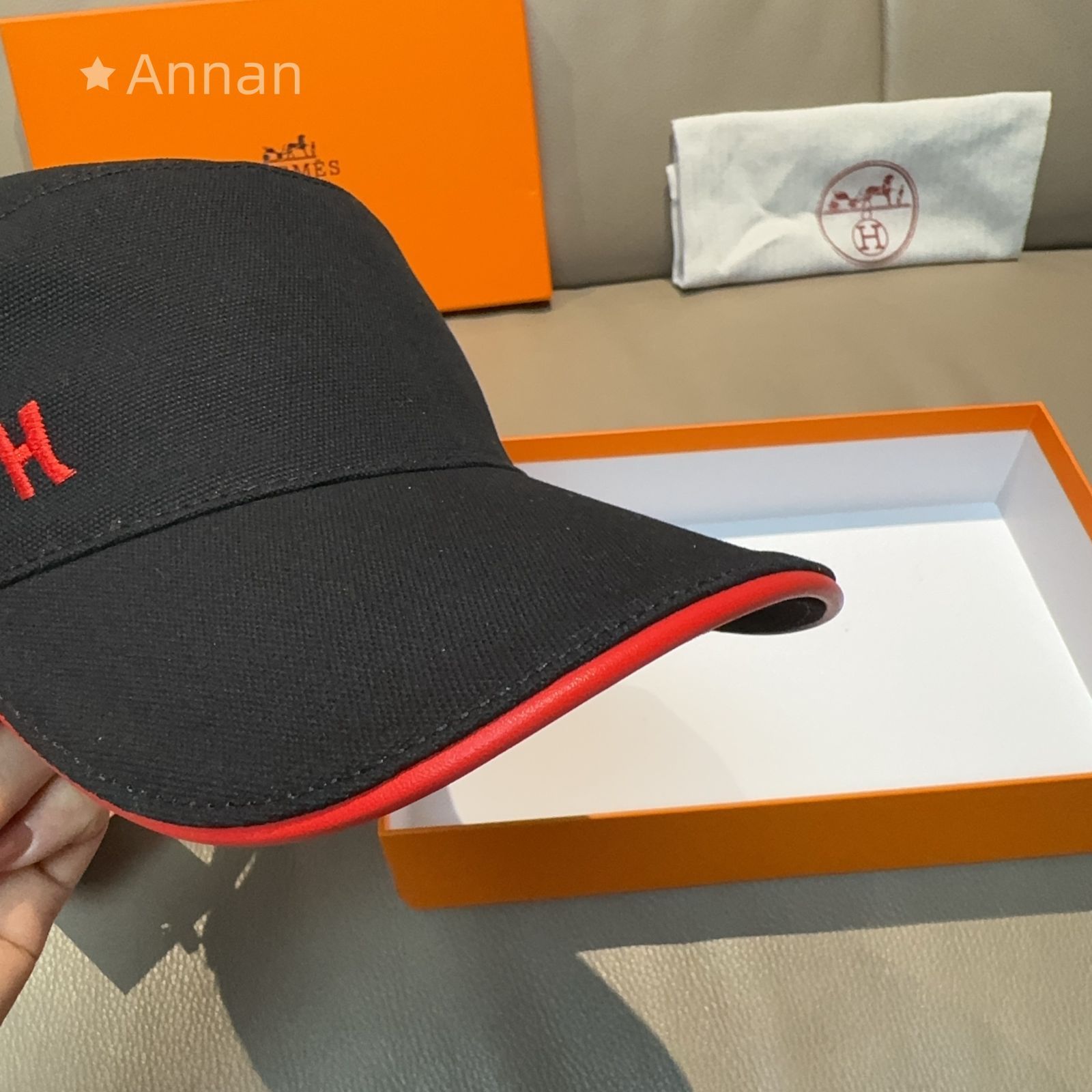 現行モデ 本日限定！新品 HERMES エルメス キャップ 帽子 メンズ
