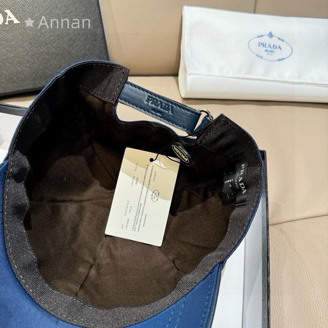 【未使用品】最終値下げ新品！新品 PRADA プラダ キャップ 帽子 メンズ レディース ユニセックス