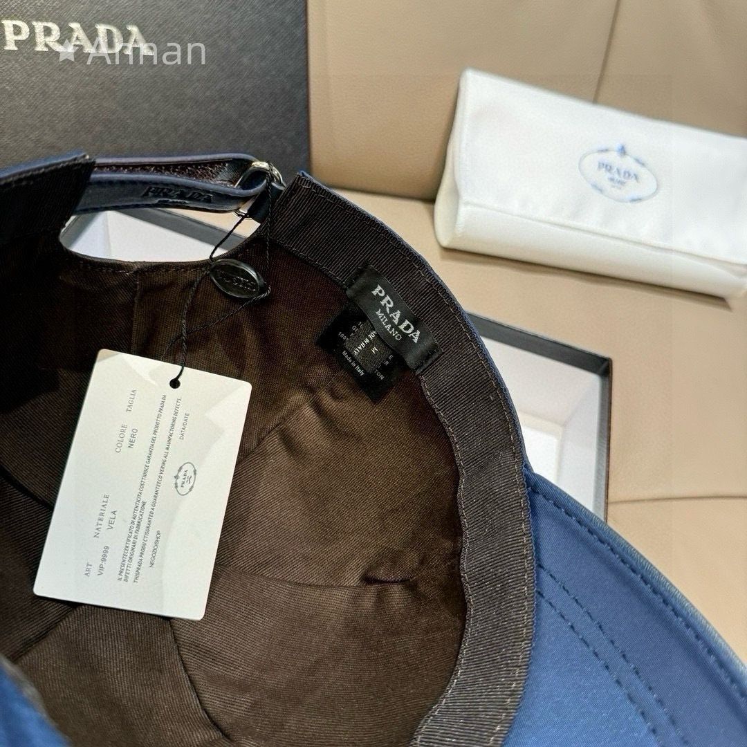 【未使用品】最終値下げ新品！新品 PRADA プラダ キャップ 帽子 メンズ レディース ユニセックス