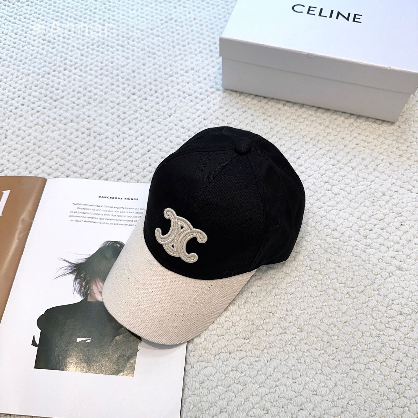 高級美品 状態良 新品 CELINE セリーヌ キャップ 帽子 メンズ レディース ユニセックス