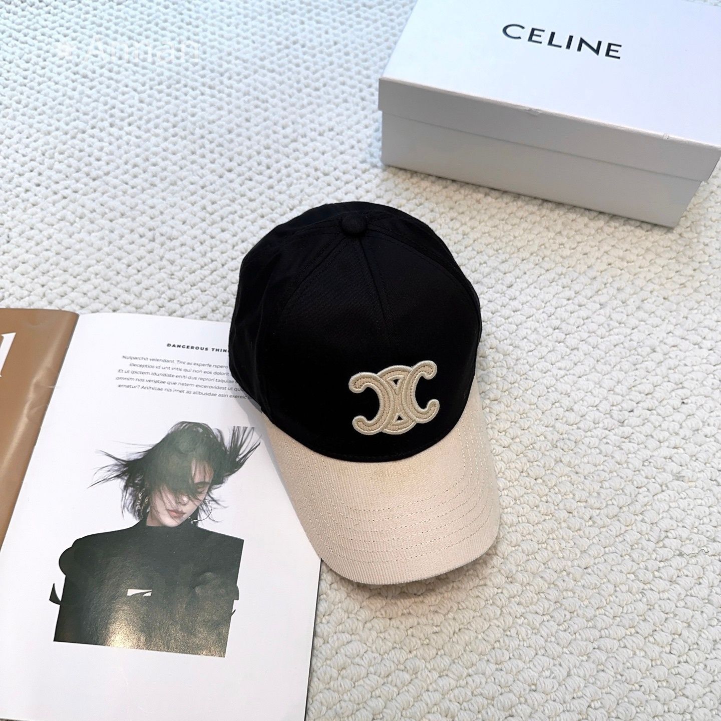 高級美品 状態良 新品 CELINE セリーヌ キャップ 帽子 メンズ レディース ユニセックス