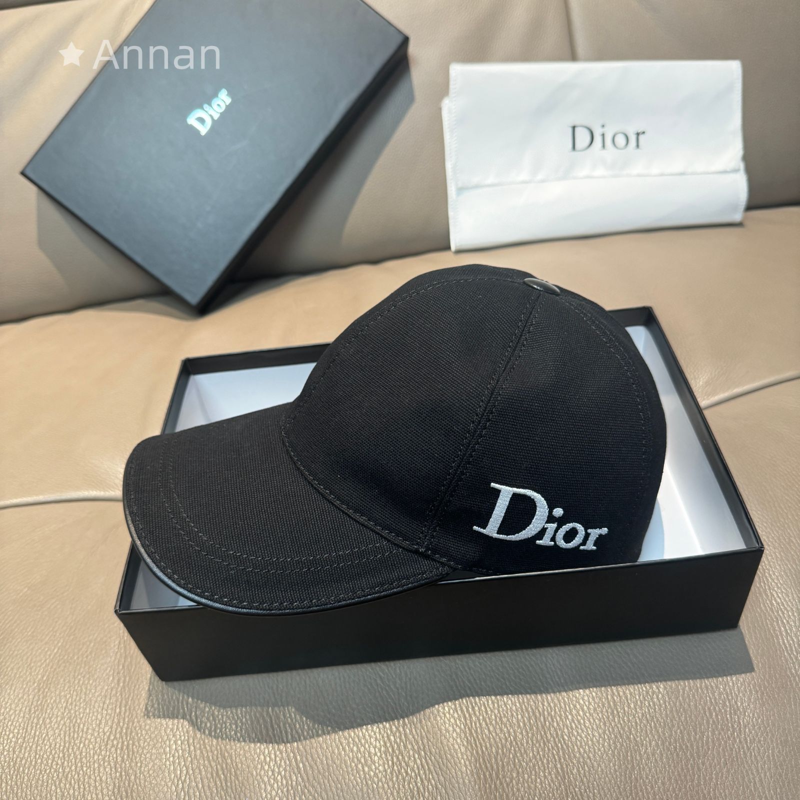 状態良 新品！新品 CHRISTIAN DIOR クリスチャン ディオール キャップ 帽子 メンズ レディース ユニセックス