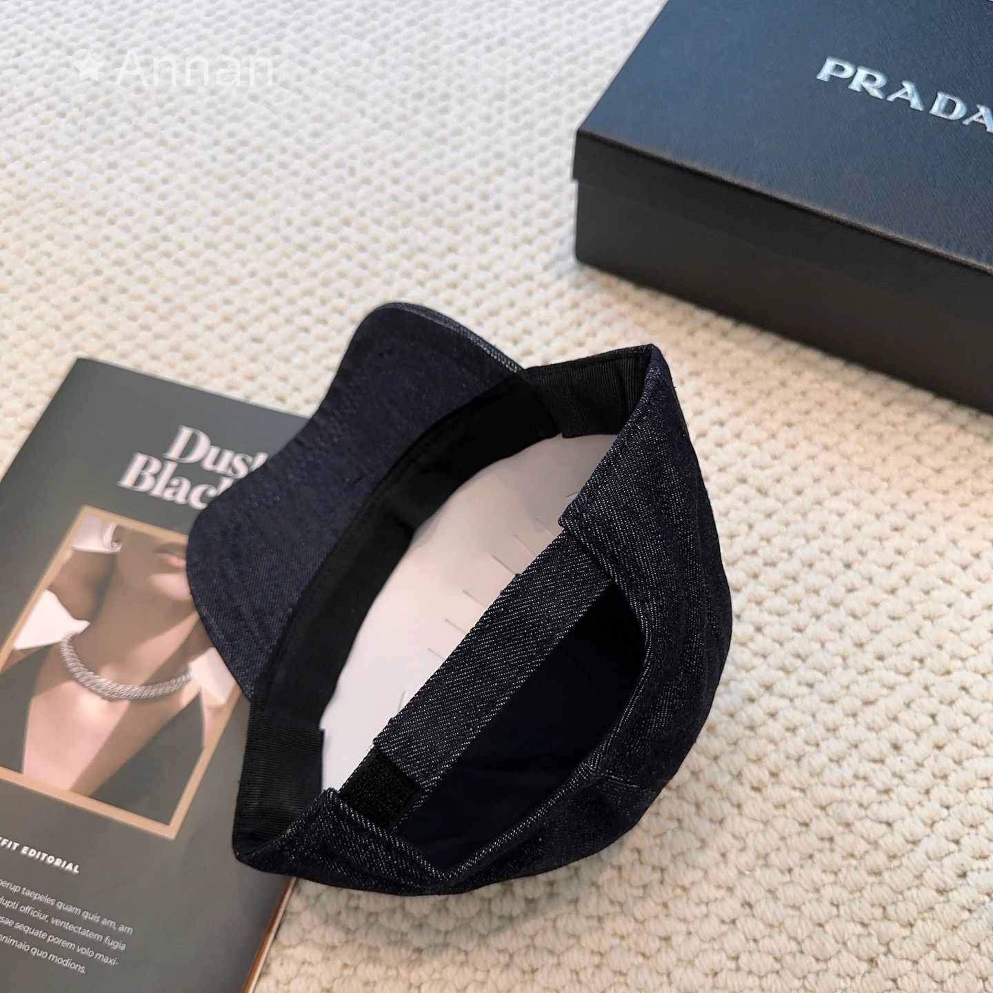 【極美品 現行型】新品 PRADA プラダ キャップ 帽子 メンズ レディース ユニセックス
