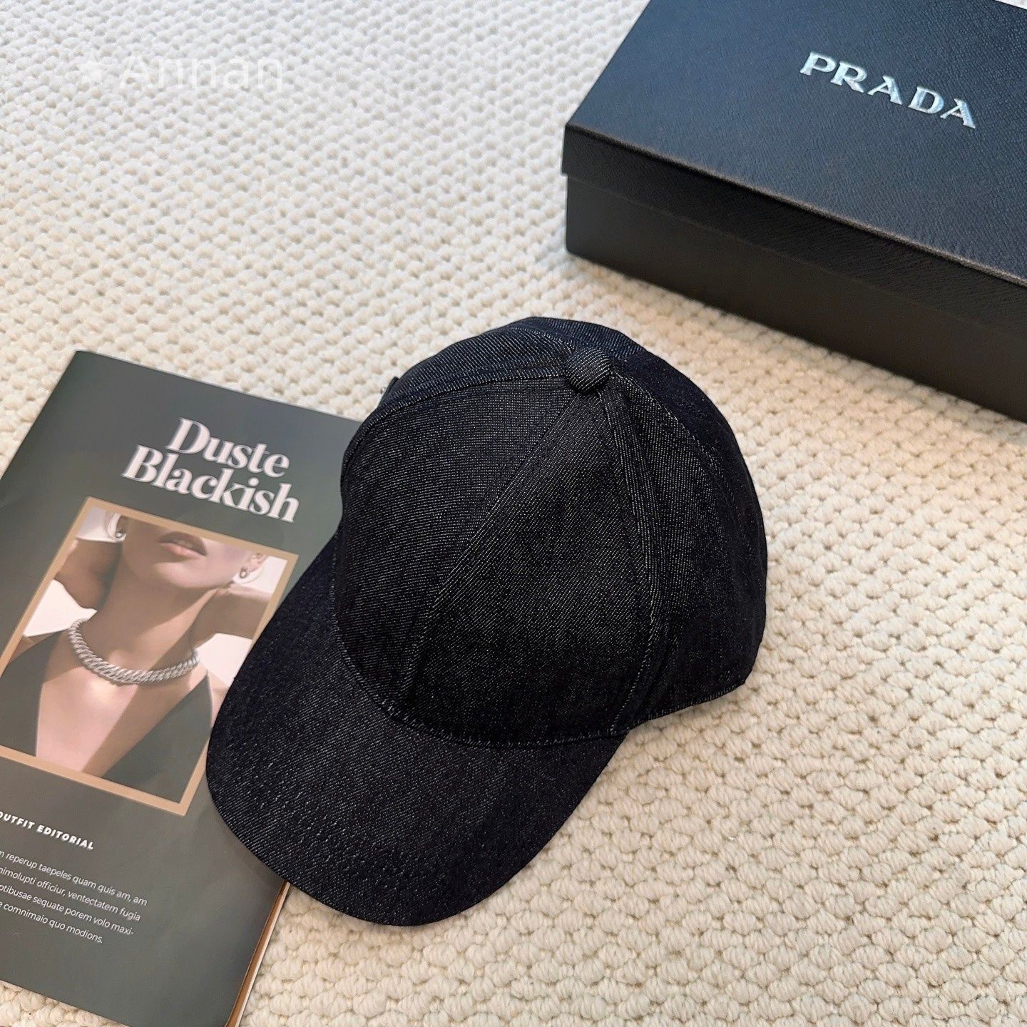 【極美品 現行型】新品 PRADA プラダ キャップ 帽子 メンズ レディース ユニセックス