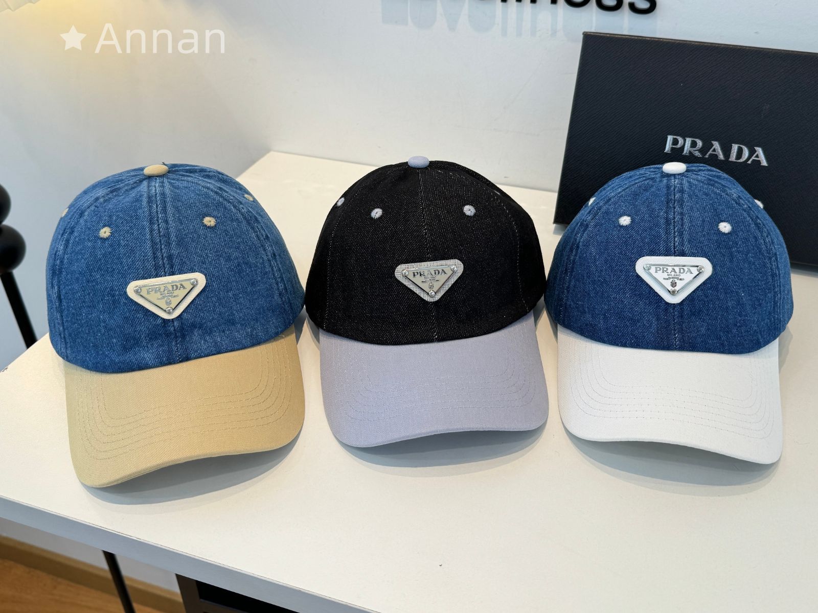 破格 可愛 美新品 PRADA プラダ キャップ 帽子 メンズ レディース ユニセックス