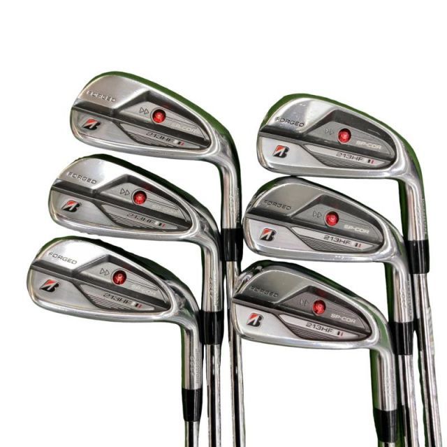 【中古】 ブリヂストン BRIDGESTONE 213HF 7S アイアンセット IR NS PRO 850GH neo (フレックスS) メンズ 男性用 右利き 右用 Cランク ゴルフクラブ