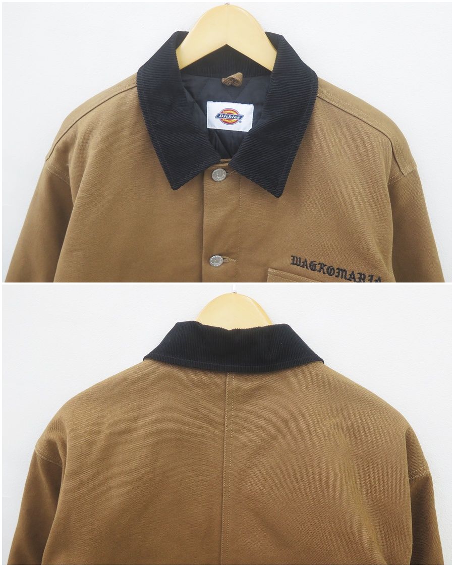 ☆6908☆WACKO MARIA×Dickies ワコマリア/ディッキーズ 24FW-WMO-DC01