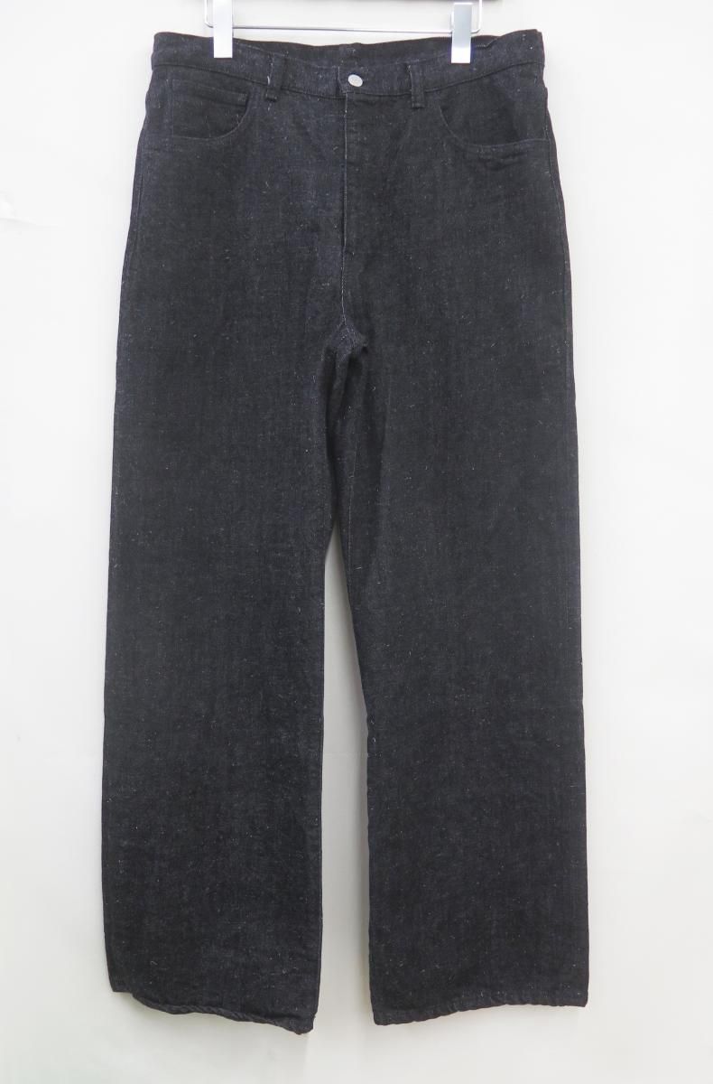 ★6909☆MARKAWARE マーカウェア A25A91PT02C KIMONO DENIM WIDE STRAIGHT DENIM デニムパンツ　3