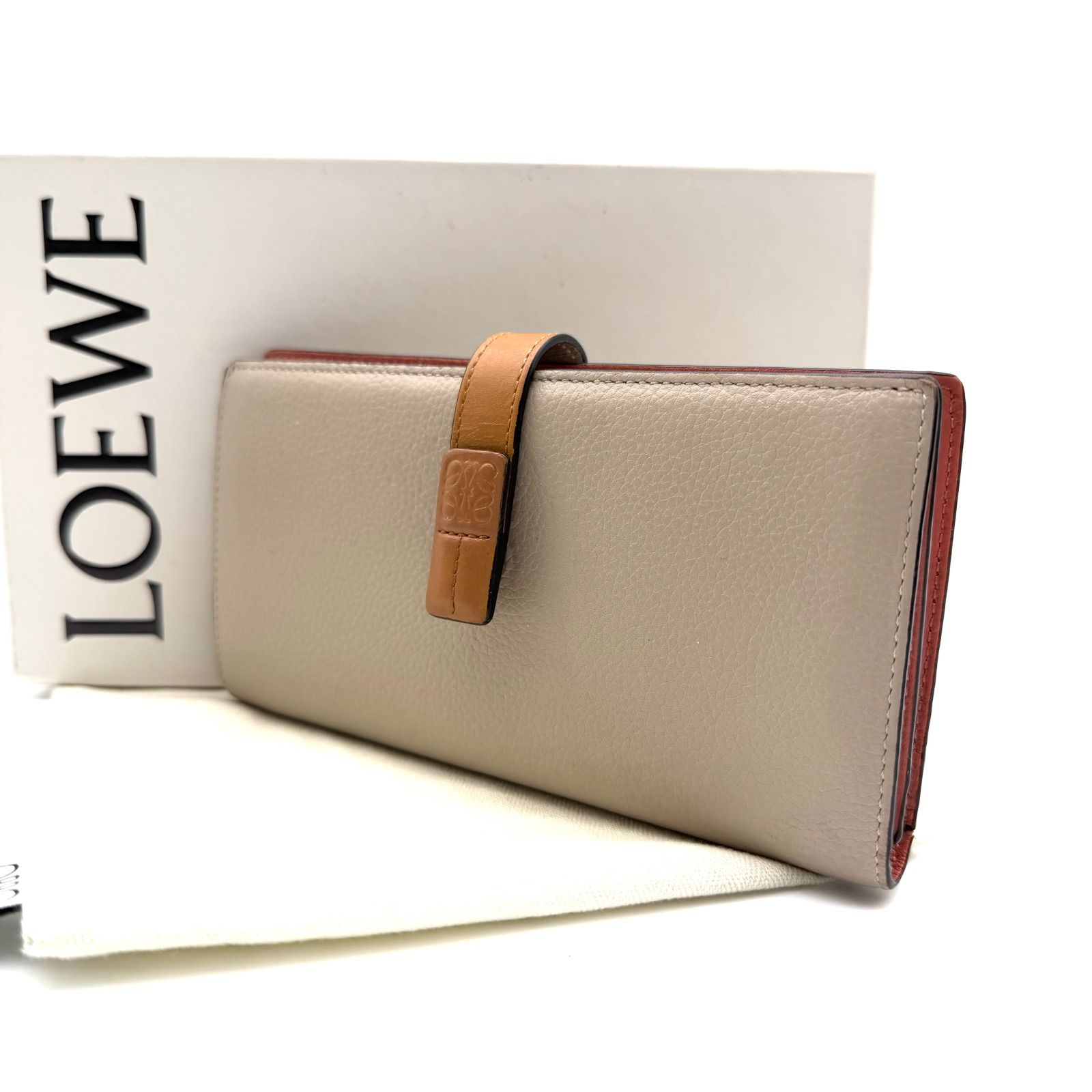 良品✨】LOEWE ロエベ バーティカルウォレット 二つ折り長財布