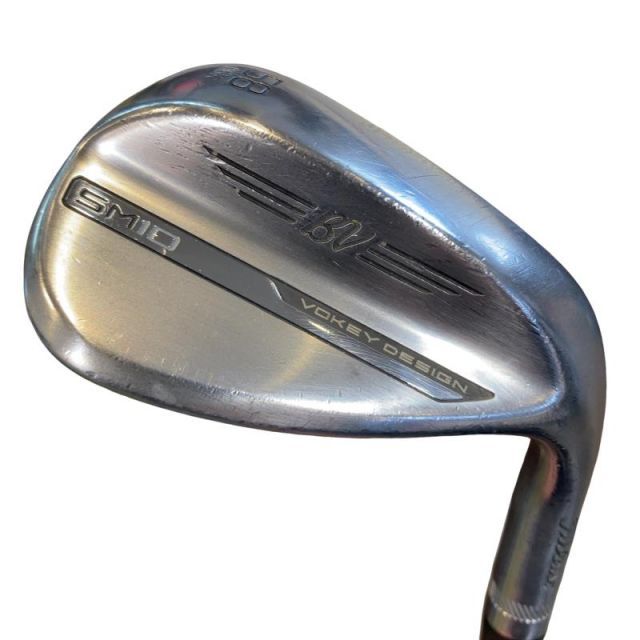 【中古】 タイトリスト VOKEY SPIN MILLED SM10 ツアークロム 58°/06°K ウェッジ WG Dynamic Gold (フレックスS) メンズ 男性用 右利き 右用 Dランク ゴルフクラブ
