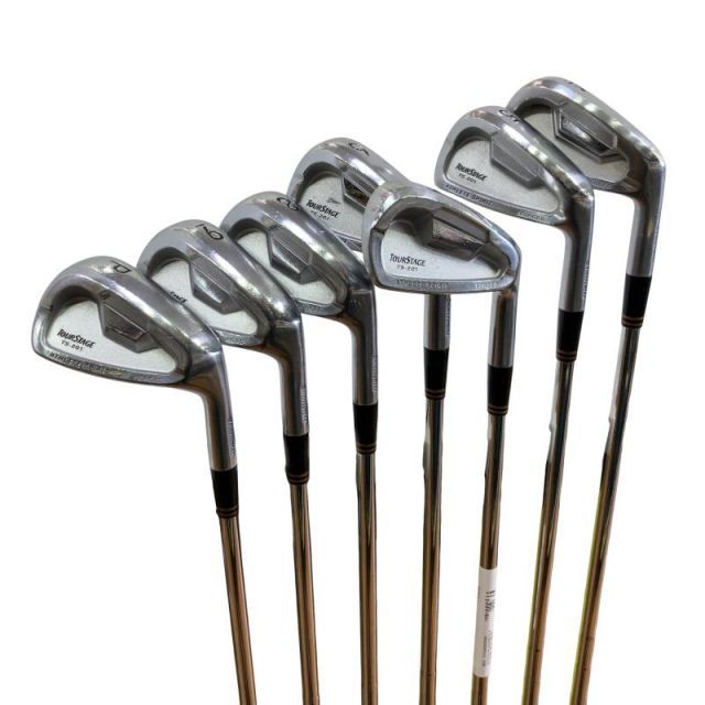 【中古】 ブリヂストン TOURSTAGE TS-201 8S アイアンセット IR NS PRO 950GH (フレックスS) メンズ 男性用 右利き 右用 Cランク ゴルフクラブ