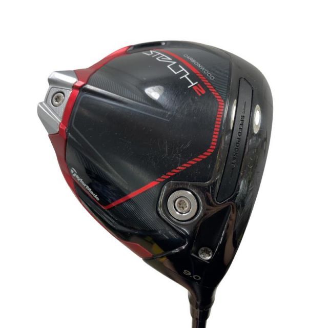 【中古】 テーラーメイド STEALTH2 9° ドライバー DR TENSEI RED TM50(STEALTH DR) (フレックスS) メンズ 男性用 右利き 右用 Cランク ゴルフクラブ