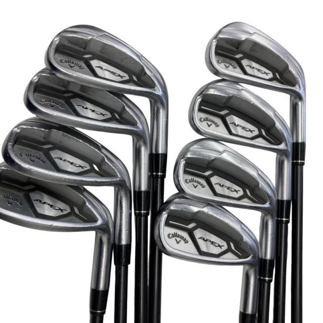 【中古】 キャロウェイ APEX(2015) 8S アイアンセット IR Callaway APEX(2015)アイアン (フレックスR) メンズ 男性用 右利き 右用 Dランク ゴルフクラブ