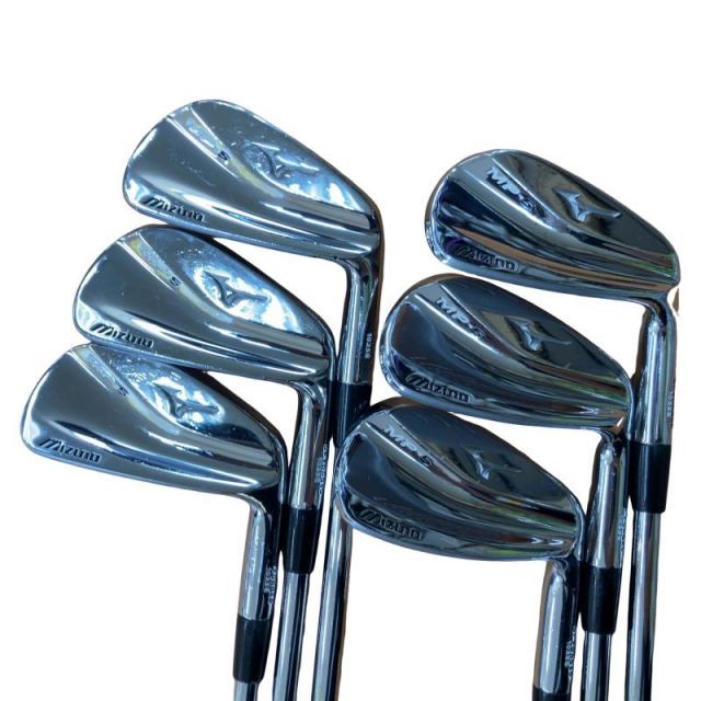 【中古】 ミズノ MP-5 6S アイアンセット IR 純正特注シャフト (フレックスSR) メンズ 男性用 右利き 右用 Cランク ゴルフクラブ