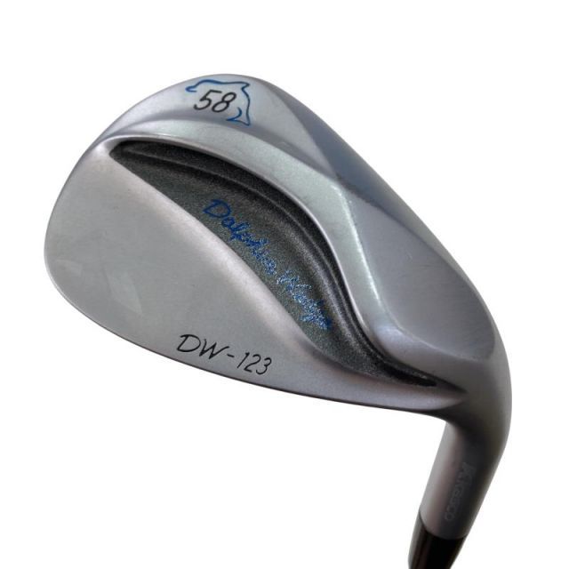 【中古】 キャスコ Dolphin Wedge DW-123 シルバー 58° ウェッジ WG NS PRO 950GH neo (フレックスその他) メンズ 男性用 右利き 右用 Cランク ゴルフクラブ