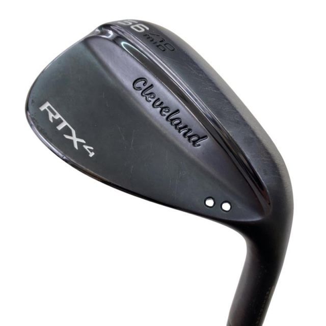 【中古】 クリーブランド Cleveland RTX-4 ブラックサテン 56°/10° MID ウェッジ WG NS PRO MODUS3 TOUR120 (フレックスS) メンズ 男性用 右利き 右用 Cランク ゴルフクラブ