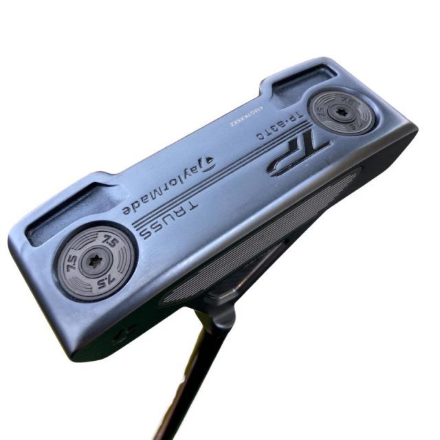【中古】 テーラーメイド TP TRUSS MID NIGHT BLUE B3TC 34インチ パター PT スチール (フレックスその他) メンズ 男性用 右利き 右用 Cランク ゴルフクラブ
