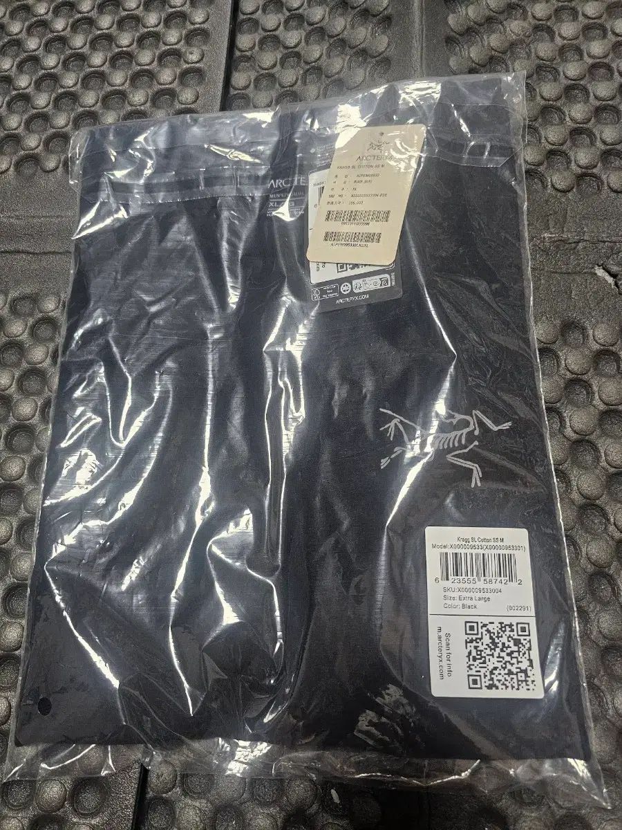 ARC'TERYX アークテリクス ク래그 半袖Tシャツ ブラック XL 新品