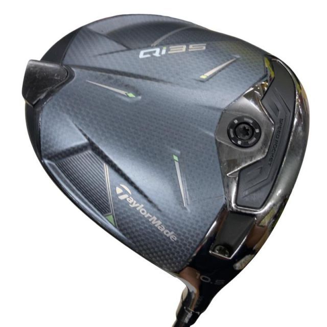 【中古】 テーラーメイド Qi35 10.5° ドライバー DR リシャフト (フレックスその他) メンズ 男性用 右利き 右用 Cランク ゴルフクラブ