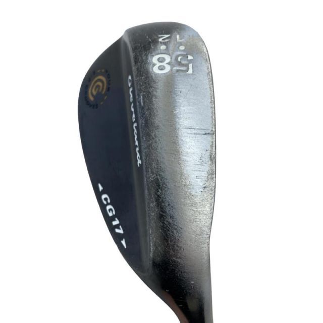 【中古】 クリーブランド CG17 ブラックパール 58°/12° ウェッジ WG NS PRO 950GH (フレックスS) メンズ 男性用 右利き 右用 Dランク ゴルフクラブ