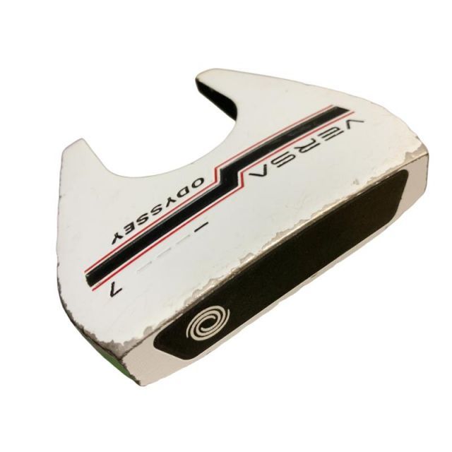 【中古】 オデッセイ VERSA #7 ホワイト(ホリゾンタル) 34インチ パター PT スチール (フレックスその他) メンズ 男性用 右利き 右用 Eランク ゴルフクラブ
