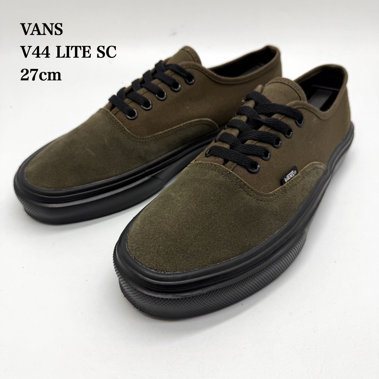 VANS AUTHENTIC LITE 27cm V44 LITE SC F.GREEN/BLK ヴァンズ バンズ オーセンティック ライト 軽量モデル 希少 人気 完売 メンズサイズ