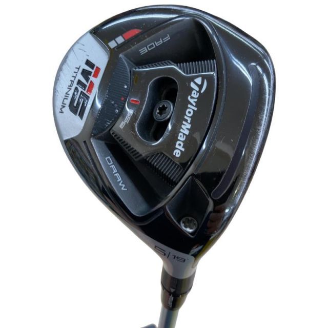 【中古】 テーラーメイド M5 5W フェアウェイウッド FW リシャフト (フレックスその他) メンズ 男性用 右利き 右用 Cランク ゴルフクラブ