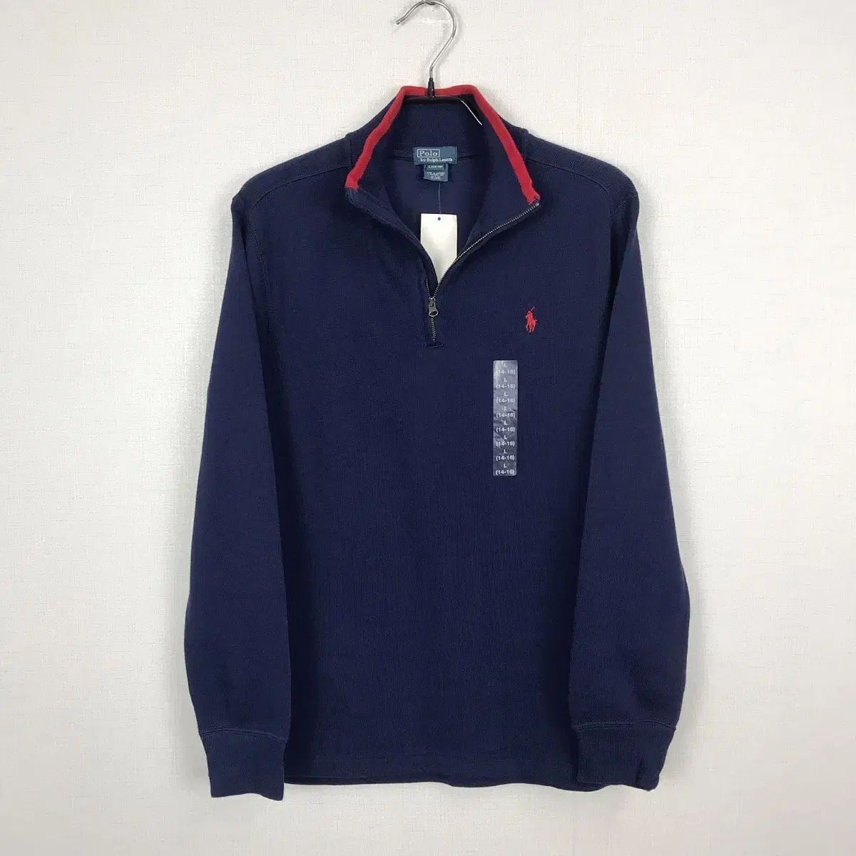 ポロラルフローレン ハーフジップ ニット 新品 BOYS L (14-16)