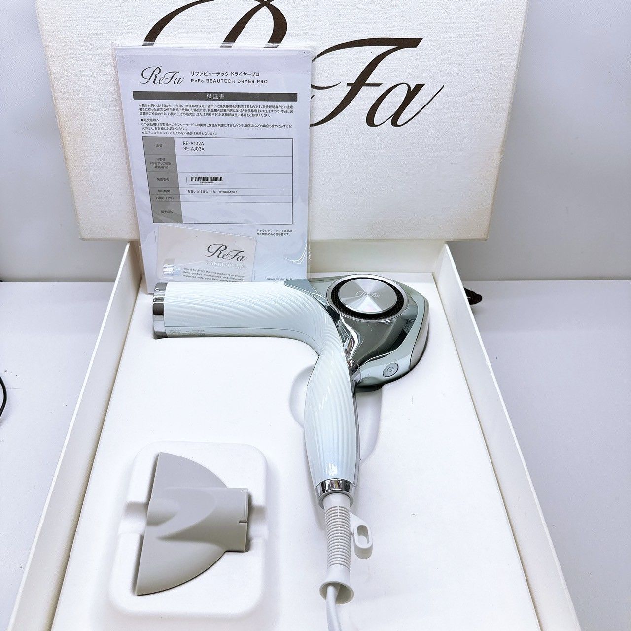 2021年製 ReFa RE-AB02A 修理&動作確認済み ReFa リファ ビューテック