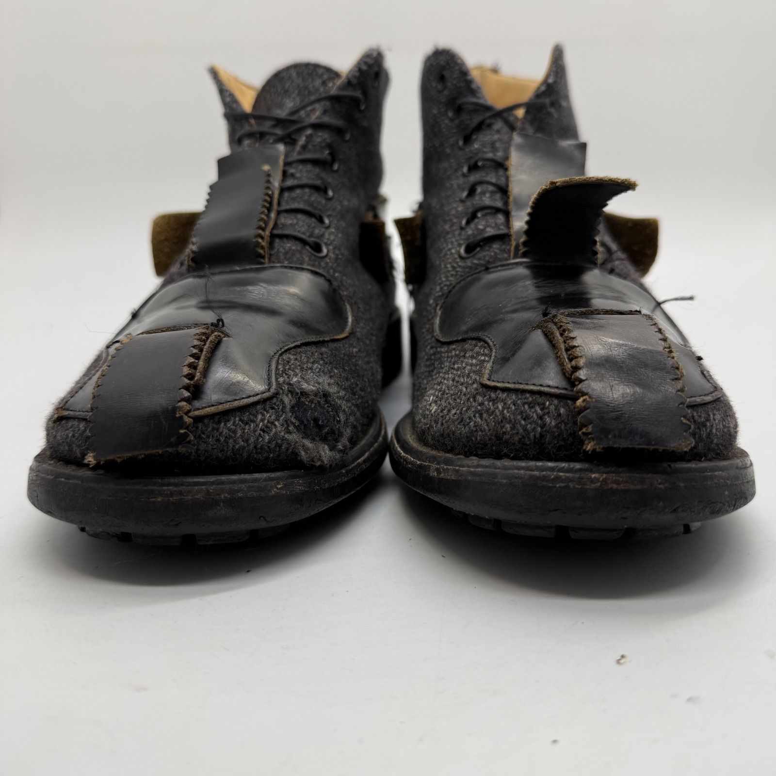 JOHN MOORE 90s archive combat boots UK9 5777 ジョンムーア 名作