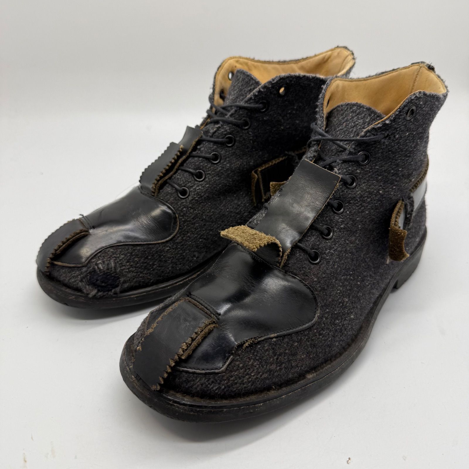 JOHN MOORE 90s archive combat boots UK9 5777 ジョンムーア 名作