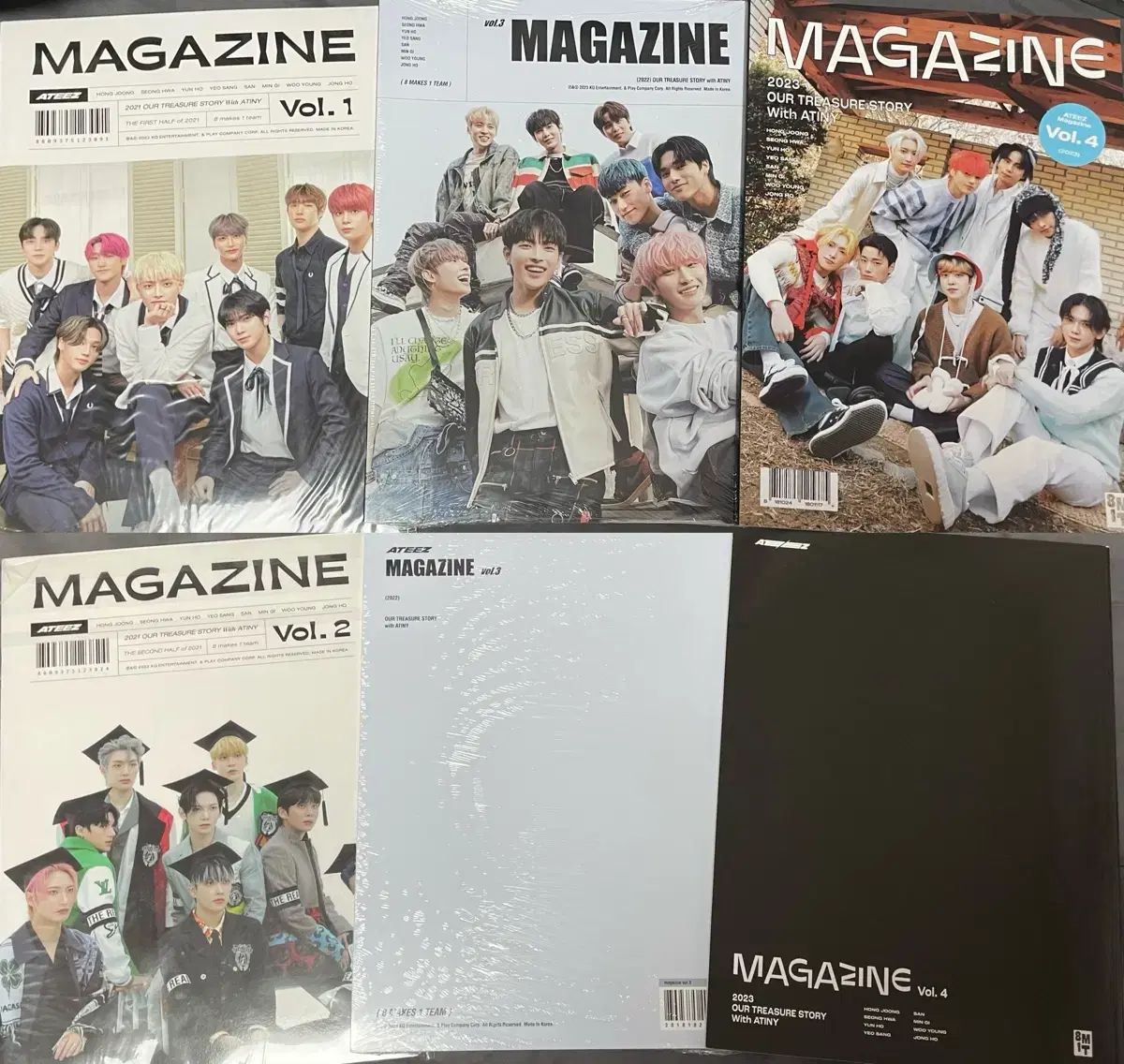 まとめ) ATEEZ（エイティーズ・アチズ）メンバーシップ MAGAZINE