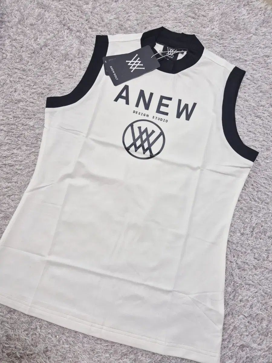 新品) ANEW ノースリーブ ゴルフTシャツ 夏 ゴルフ