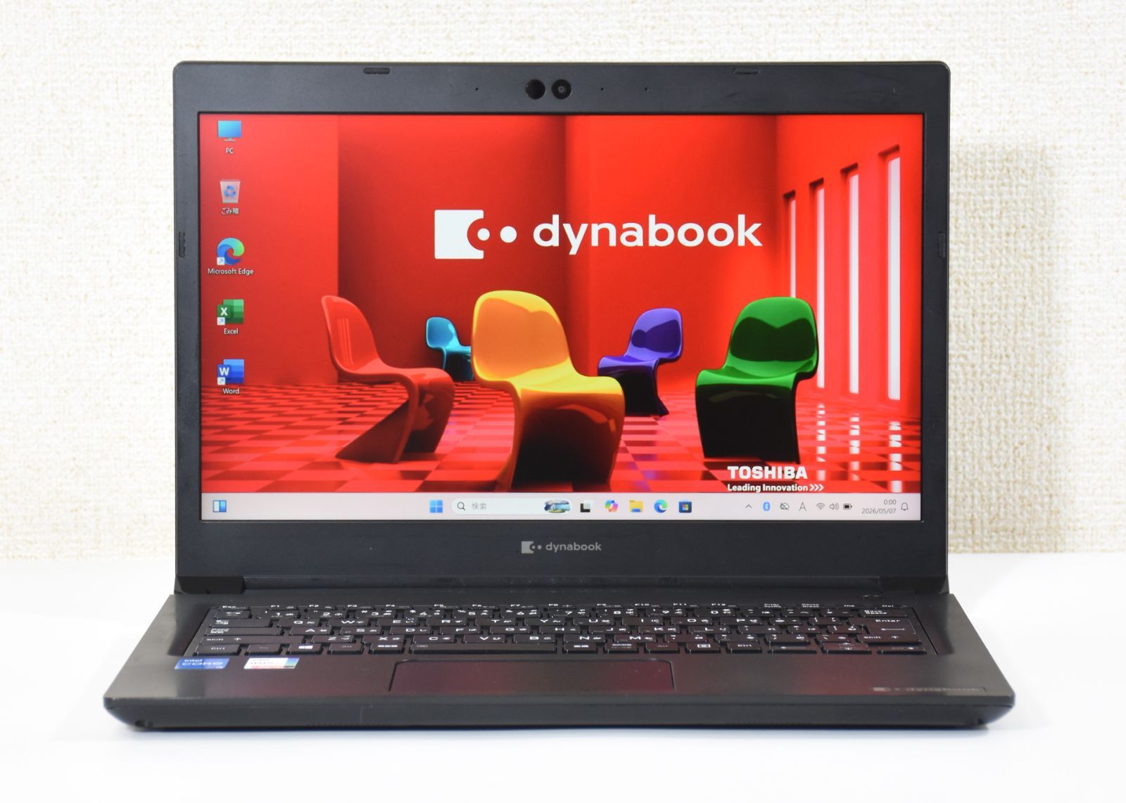 TOSHIBA dynabook S73/HS / Core i5-1135G7 /メモリ8G /NVMe SSD 256G / 13.3インチ / Webカメラ / Windows 11 / 中古ノートパソコン