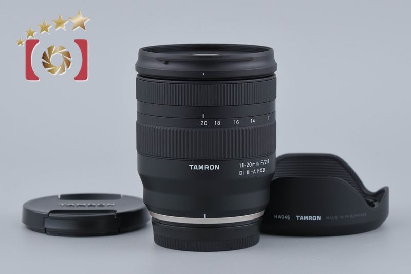 【中古】TAMRON タムロン B060 11-20mm f/2.8 Di III-A RXD 富士フイルムXマウント用