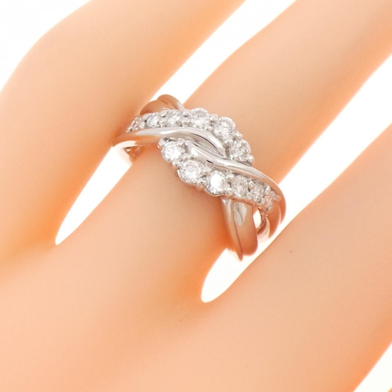 PT900 ダイヤモンド リング 0.50CT - メルカリ