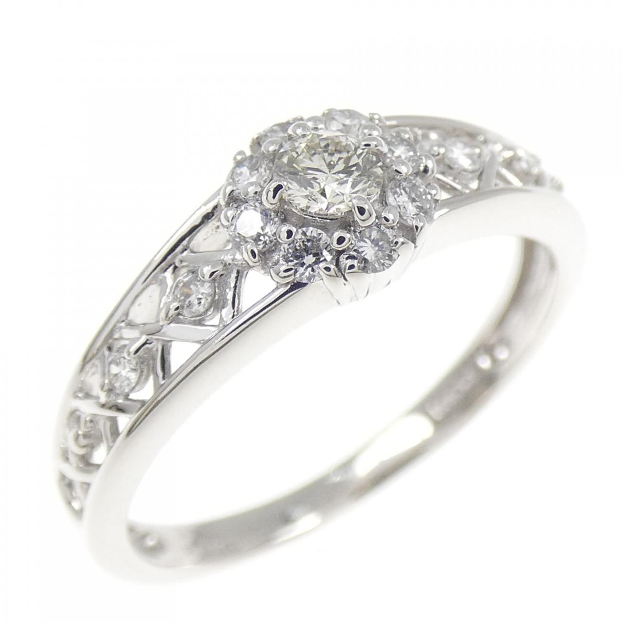 PT900 ダイヤモンド リング 0.10CT