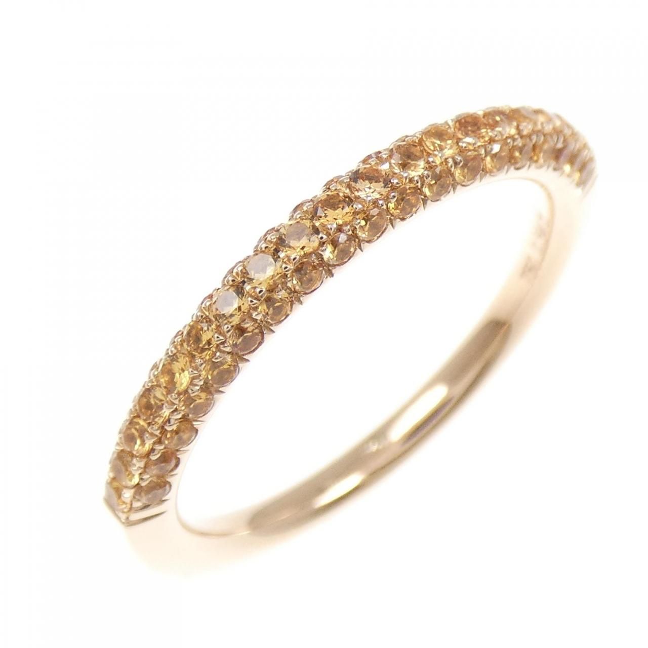 750PG サファイヤ リング 0.54CT