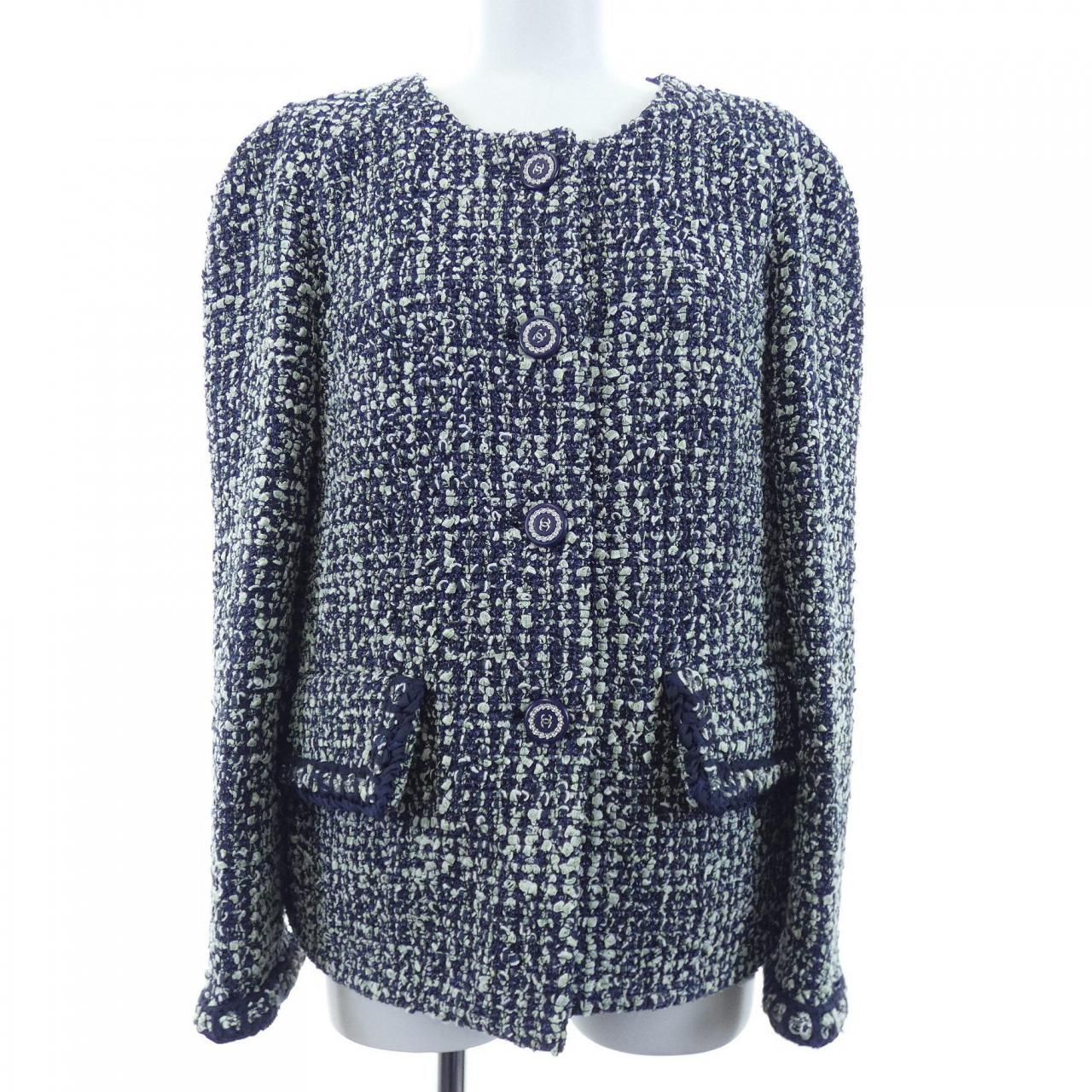 シャネル CHANEL P60886V45893 19P ノーカラージャケット