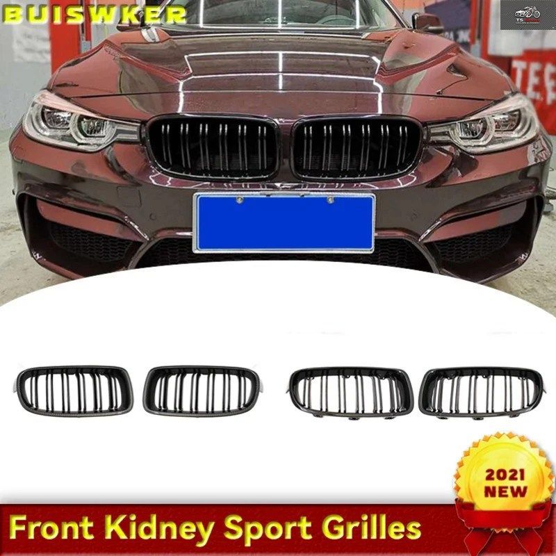 グロスグリル レーシングフロントスポーツグリル BMW 3シリーズ F30 F31 F35 320i 325i 328i 2012-2018