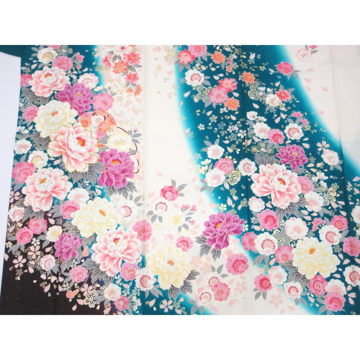 振袖　友禅加工　刺繍入りボカシ染 振袖 友禅加工 刺繍入りボカシ染の通販はau PAY マーケット - 輸入雑貨