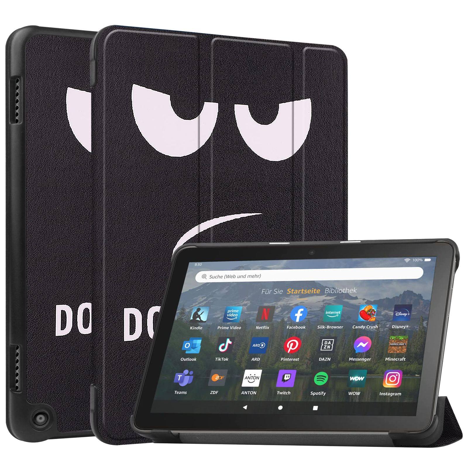 For NEW Fire HD 8 / HD 8 Plus 2024/2022/2020 ケース Fire HD 8/Fire