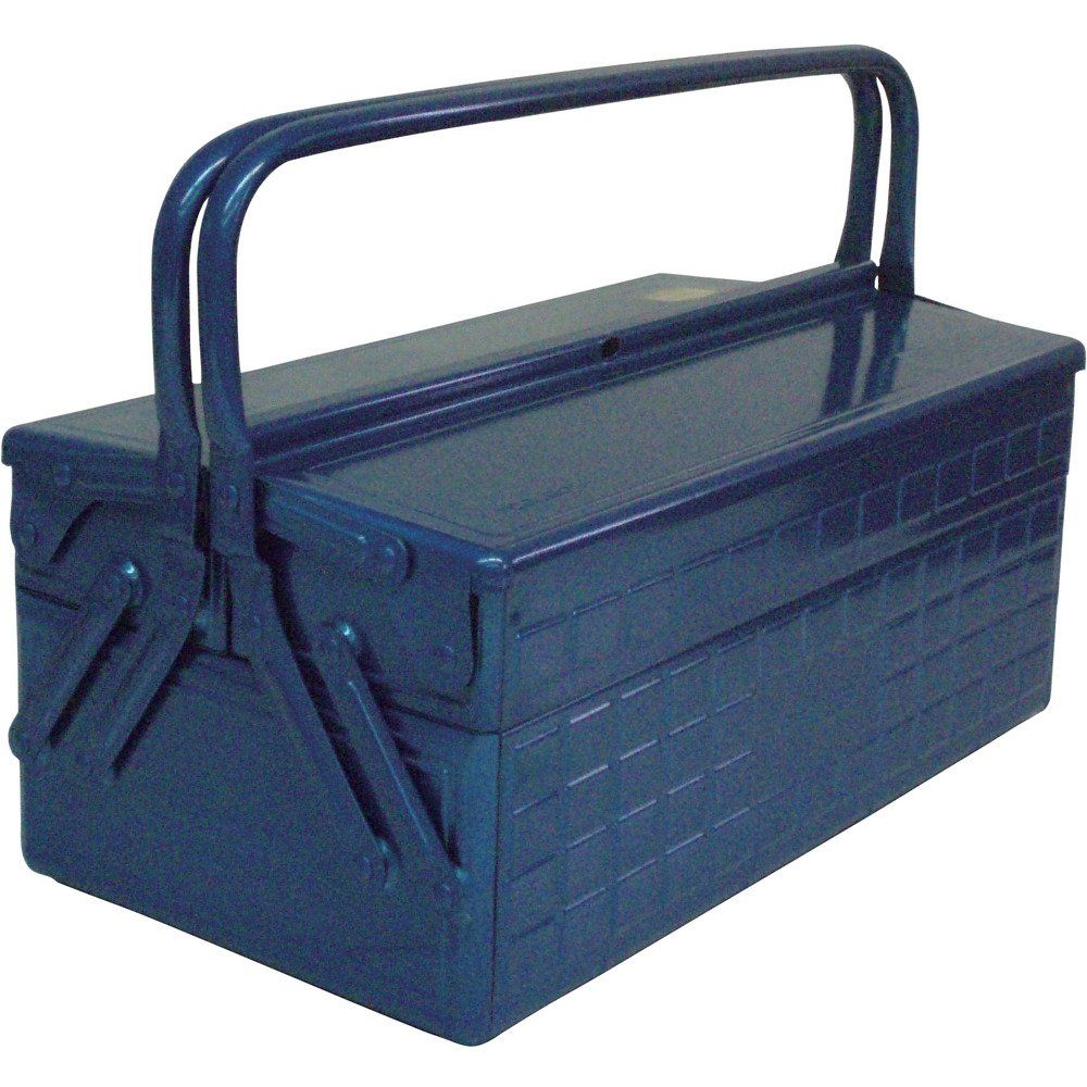 トラスコ中山(TRUSCO) 2段式工具箱 ブルー 412×220×289mm GL-410-Bts 03b7811a