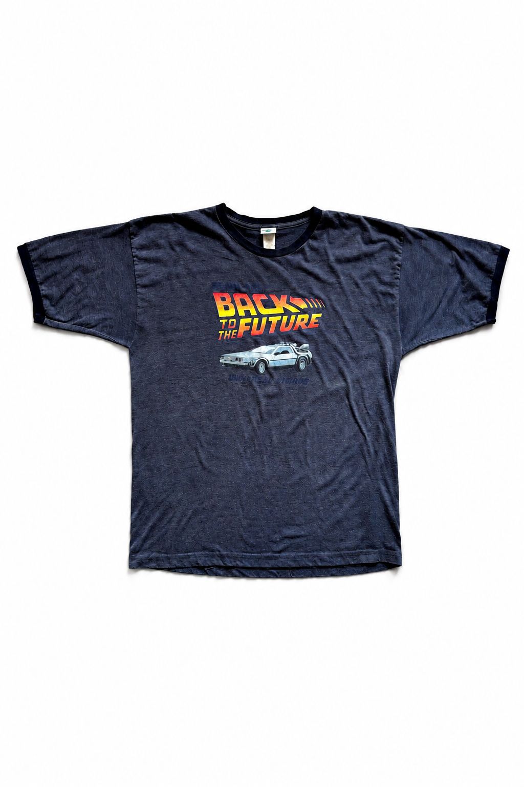 80s ユニバーサル・スタジオ BACK TO THE FUTURE Tシャツ XL