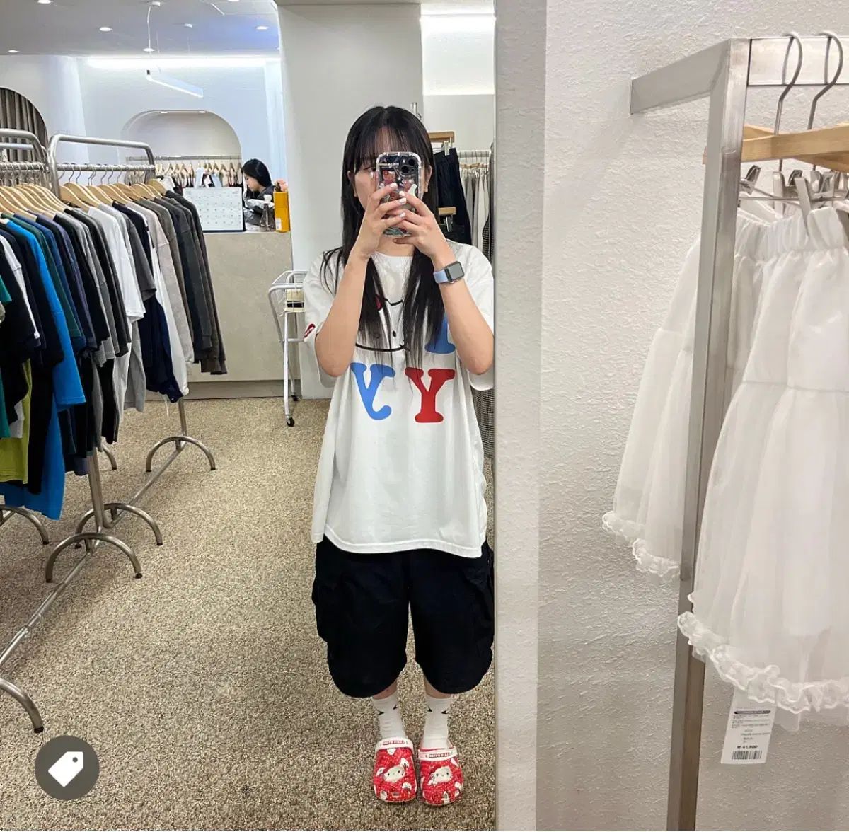 Open Yy x ハローキティ 半袖 Tシャツ s/m