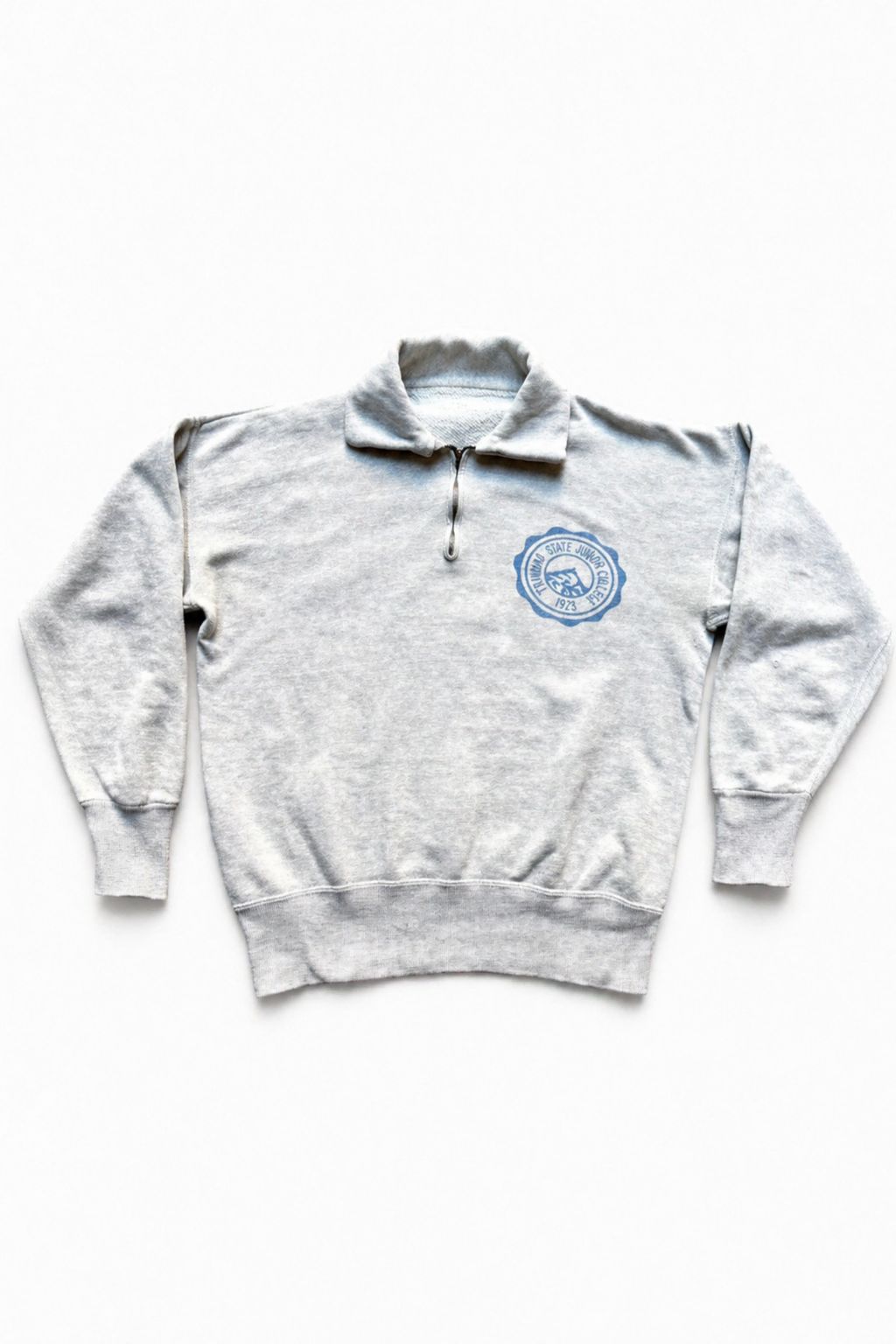 50s ヴィンテージ 1/4 Zip-Up スウェットシャツ 100 105