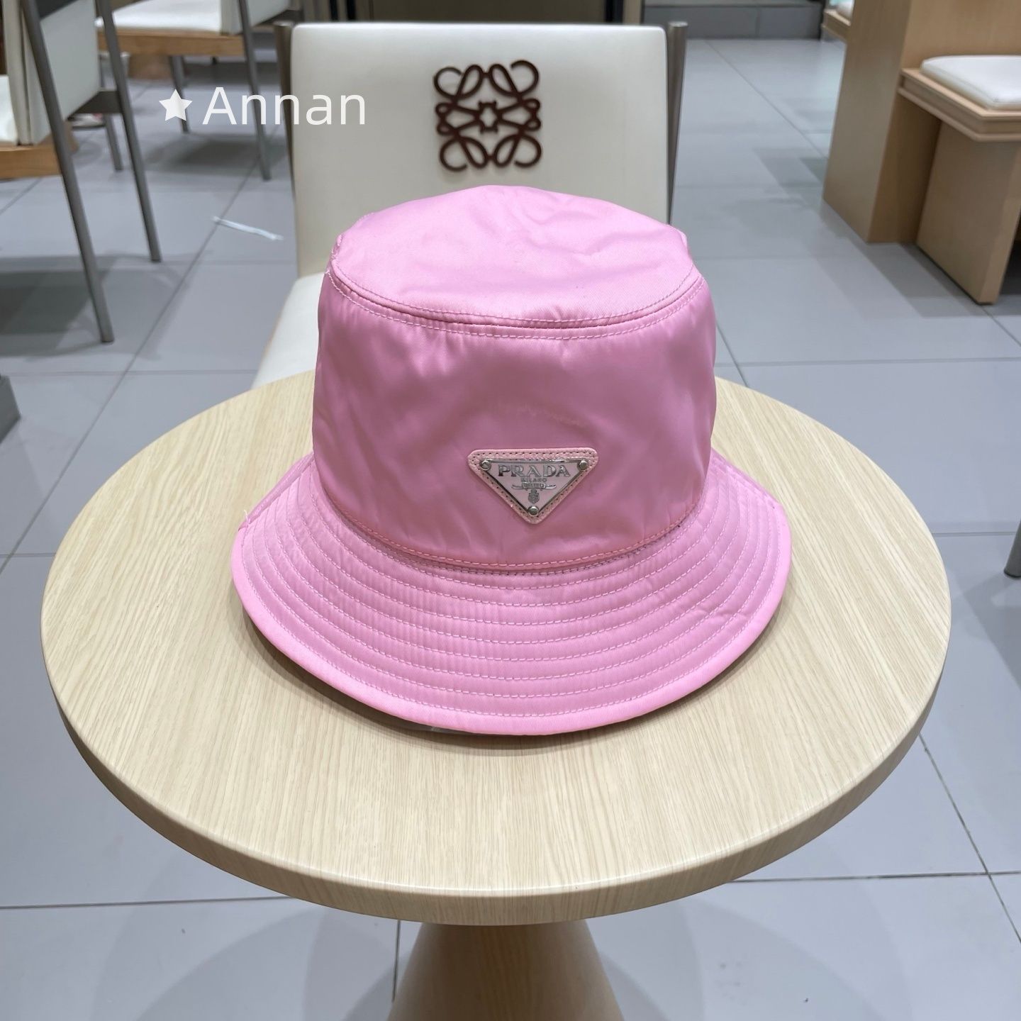 美品★極美品 新品 PRADA プラダ バケットハット 帽子 メンズ レディース ユニセックス